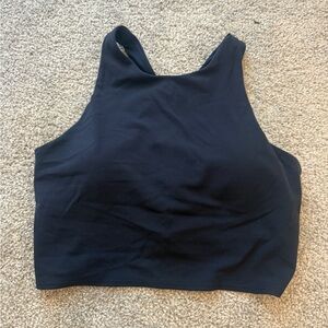 Athleta Navy Tank Top with Built-in Bra